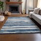 Dalyn Rug Company Neo NO16 9" x 12" Denim Area Rug, , large
