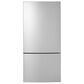 GE Appliances 17.7 Cu. Ft. Counter-Depth Bottom Freezer Refrigerator in Fingerprint Resistant Stainless Steel, , large