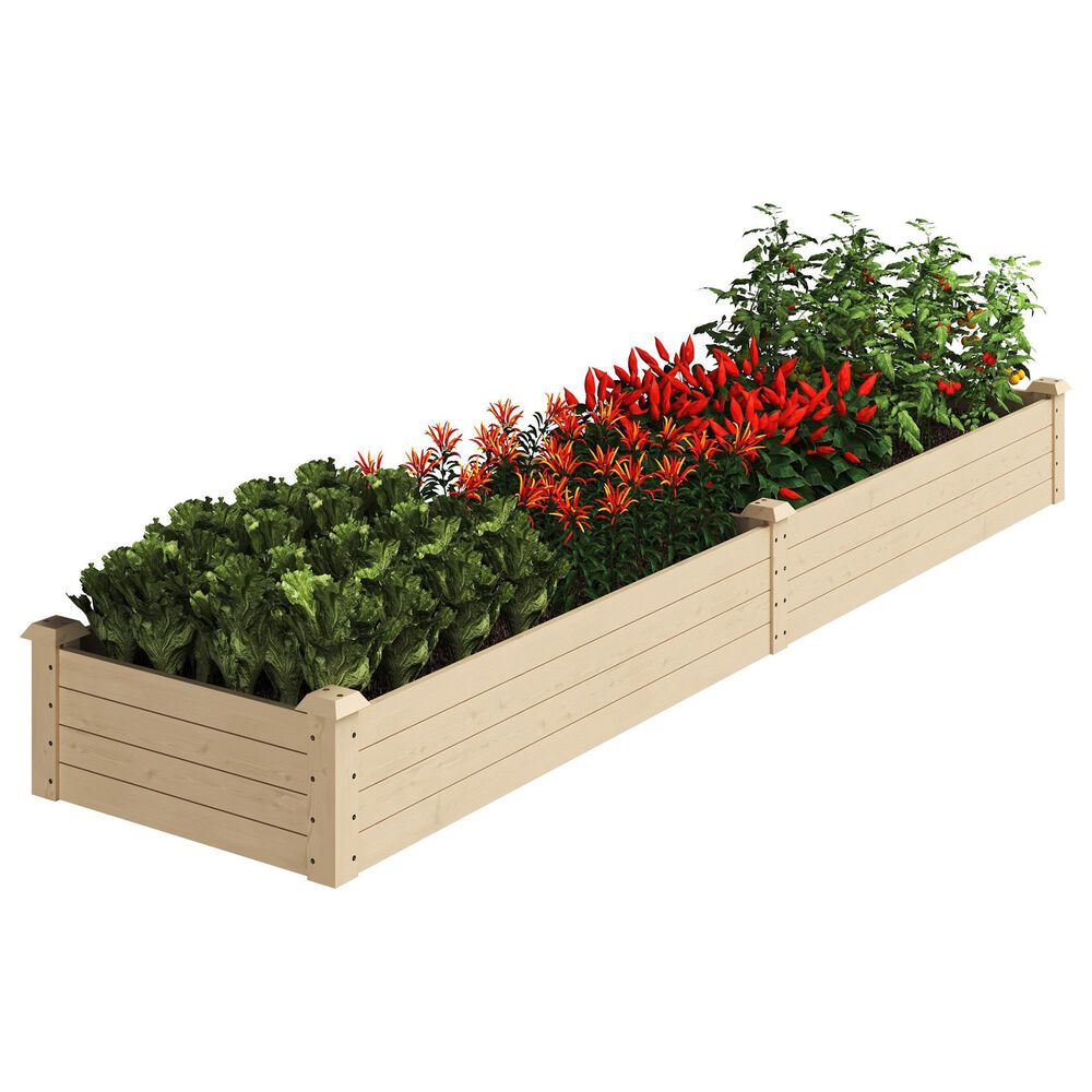 Timberlake Raised Garden Bed in Natural, , large