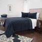 Rizzy Home Geometric 20" x 26" Standard Sham in Indigo, , large