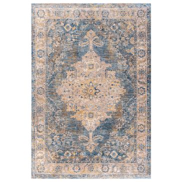 Surya Mirabel  10" x 14" Teal, Aqua, Mustard, Olive, Taupe, Gray and Beige Area Rug, , large