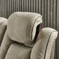 Ashley Next-Gen DuraPella Power Reclining Loveseat with Console in Sand, , large