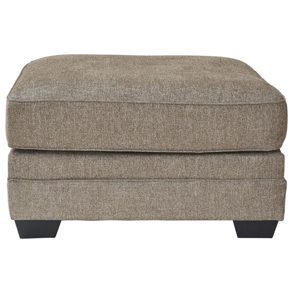 Ashley Cannonbrook Oversized Accent Ottoman in Nutmeg, , large