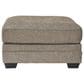 Ashley Cannonbrook Oversized Accent Ottoman in Nutmeg, , large