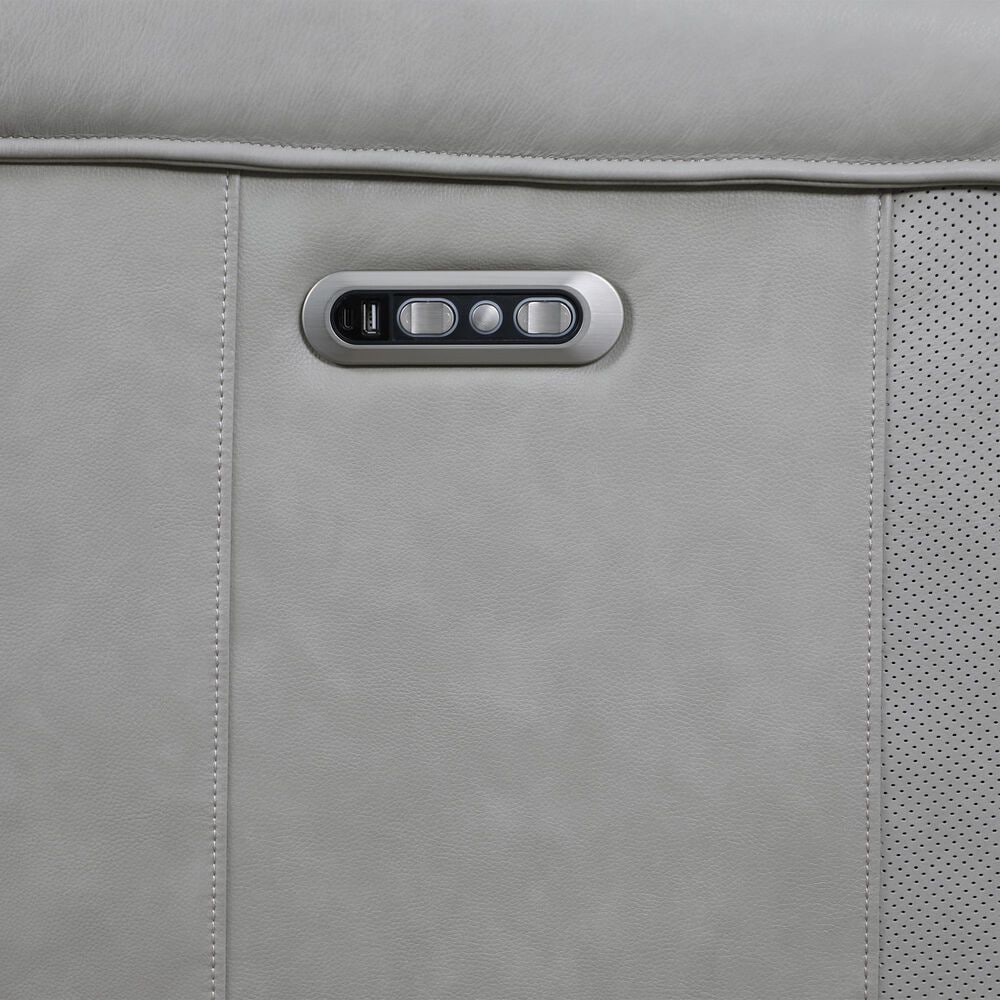 Somerset Home Harbour Power Reclining Sofa in Caruso Light Grey, , large