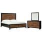 Ashley Kraeburn 3-Piece Queen Bedroom Set in Brown and Black, , large