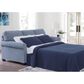Ashley Carissa Manor Stationary Queen Sofa Sleeper in Denim, , large