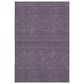 Dalyn Rug Company Soft Essentials Solid Plum 10" x 14" Area Rug, , large