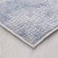 Amer Rugs Hamilton 8"6" x 11"6" Gray and Blue Area Rug, , large