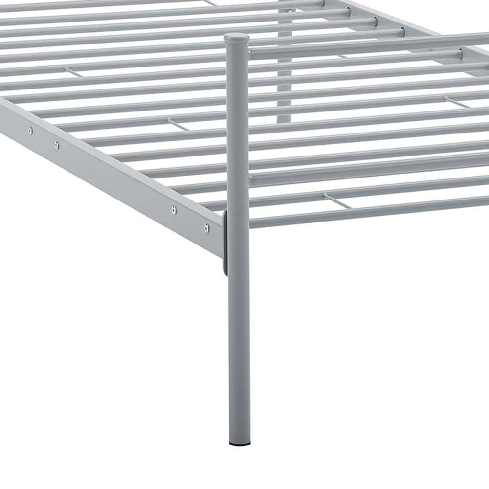 Modway Alina Twin Platform Bed Frame in Gray, , large