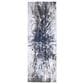 Feizy Gaspar 5"2" x 7"2" White and Gray Area Rug, , large
