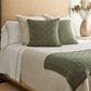 Ann Gish Cesta 20" x 20" Throw Pillow in Olive, , large