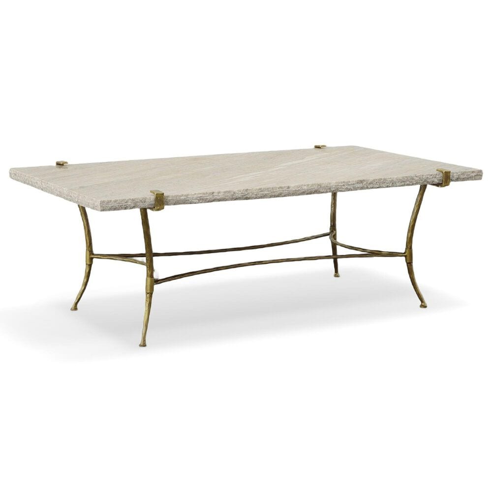 Timeless Designs Adelaide Coffee Table in Cream, Gray and Gold, , large