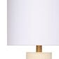 Splendor Living Kingswell Table Lamp in Cream and Antique Brass, , large