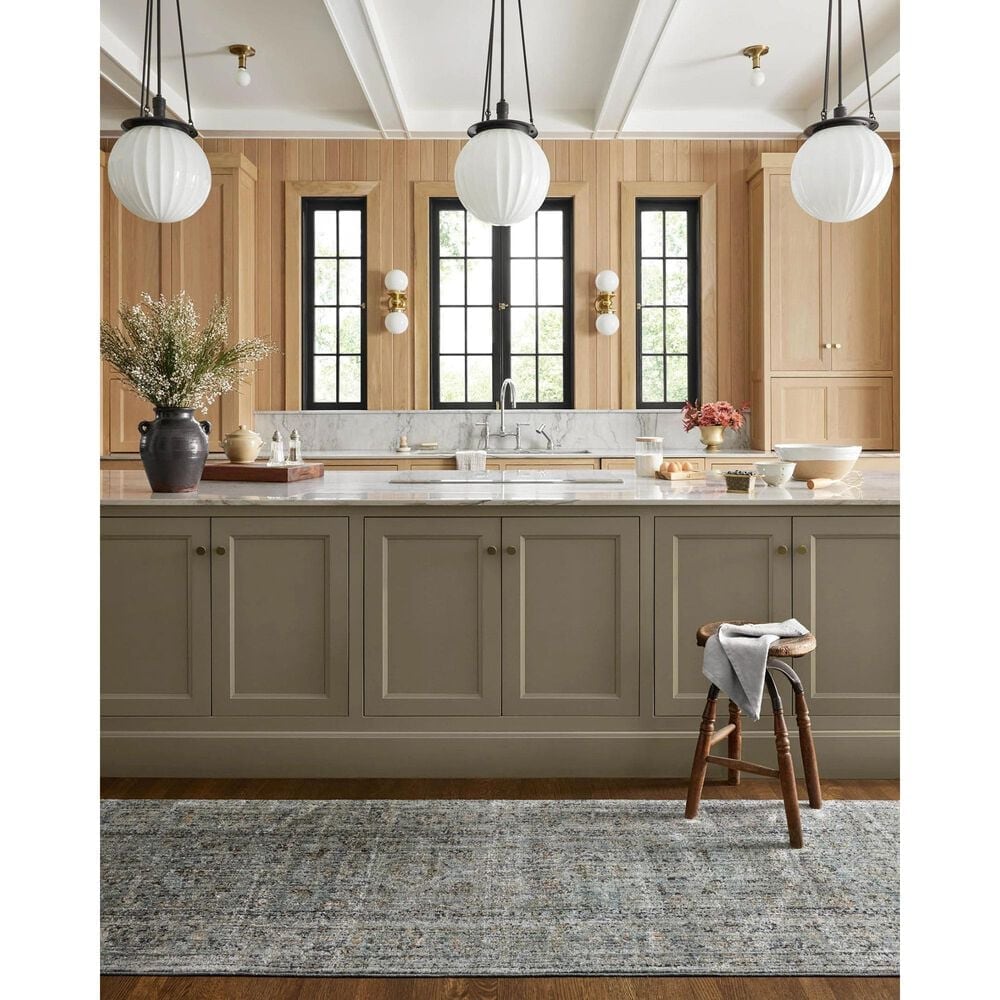 Loloi Katherine 2&#39;7&quot; x 10&#39; Ocean and Gold Runner, , large