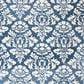 Safavieh Micro-Loop MLP221M 2"3" x 7" Blue and Ivory Runner, , large