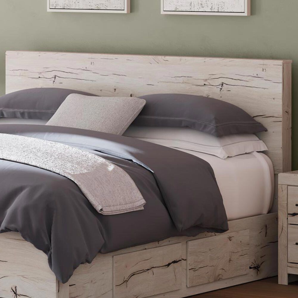 Ashley Lawroy King Panel Headboard in Light Natural, , large