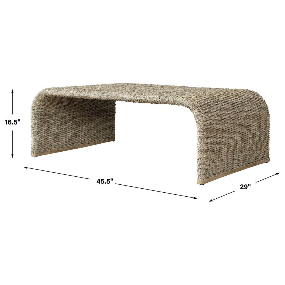Uttermost Calabria Coffee Table in Natural, , large