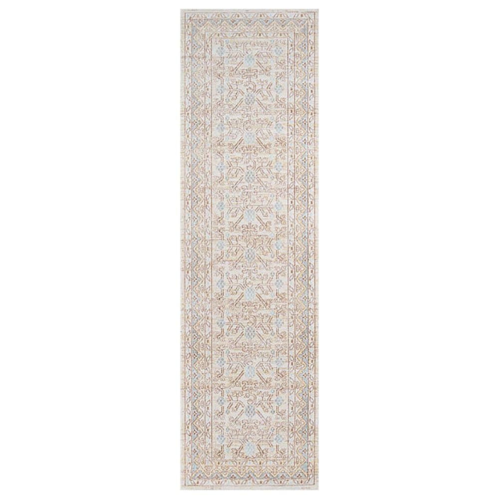 Momeni Isabella ISA-3 2"7" x 8" Blue Runner, , large