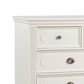 Eastern Shore Elsa 2-Piece 4-in-1 Convertible Crib and Dresser Nursery Set in Lace, , large