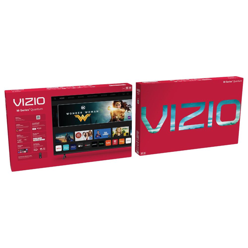 VIZIO 75&quot; Class M-Series Quantum 4K LED HDR - Smart TV with 5.1 Home Theater Sound Bar in Black, , large