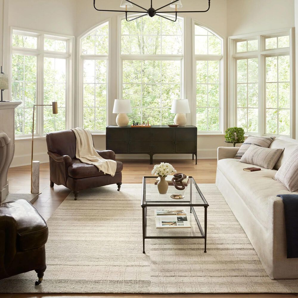 Chris Loves Julia x Loloi Chris 5&#39; x 7&#39;6&quot; Natural and Sage Area Rug, , large