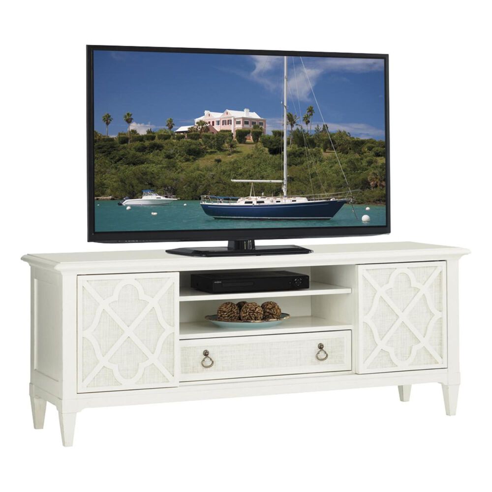 Tommy Bahama Home Ivory Key Warf Street 72" Entertainment Console in Somers Isle, , large