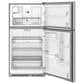 Maytag 21 Cu. Ft. Top Freezer Refrigerator with Garage Mode in Fingerprint Resistant Stainless Steel, , large