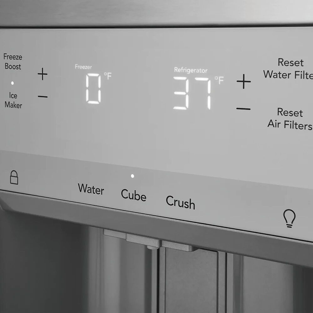 Frigidaire 22.6 Cu. Ft. Counter-Depth French Door Refrigerator in Stainless Steel, , large