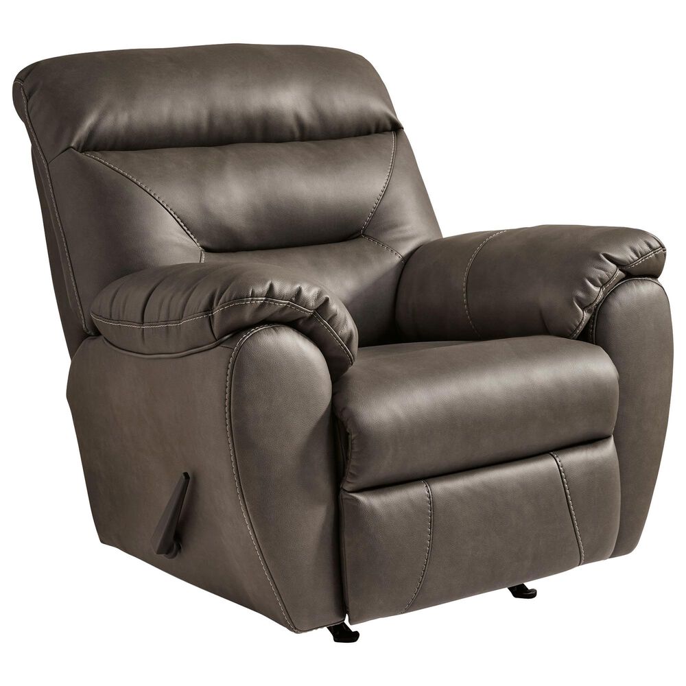 Ashley Elksworth Manual Rocker Recliner in Ash, , large