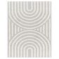 Surya Rodos RDO2330 5"3" x 7" Light Slate, White Area Rug, , large