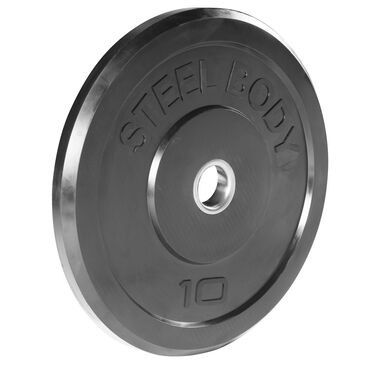 Impex, Inc 10 Lb Olympic Rubber Bumper Plate, , large
