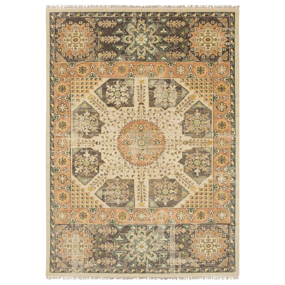 Karastan Paradigm RG144-4574 9" x 12" Delphine Grey Area Rug, , large
