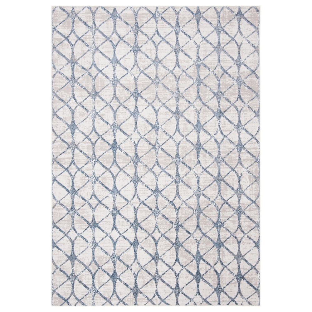 Safavieh Amelia 4' x 6' Gray and Blue Area Rug, , large