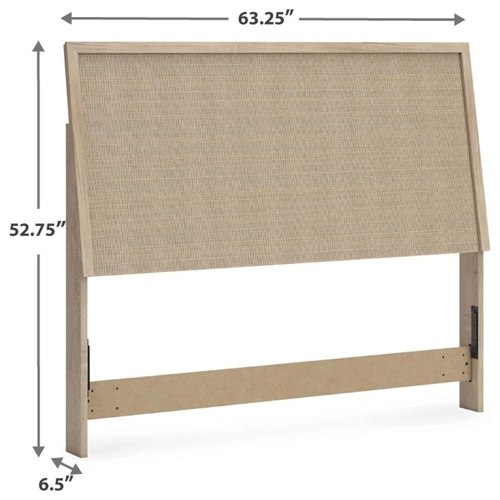 Ashley Cielden Queen Panel Headboard in Two Tone, , large