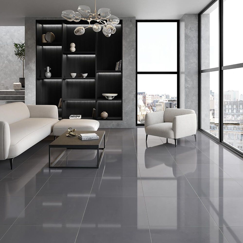 Emser Prodigy Mill 24&quot; x 24&quot; Polished Porcelain Tile, , large