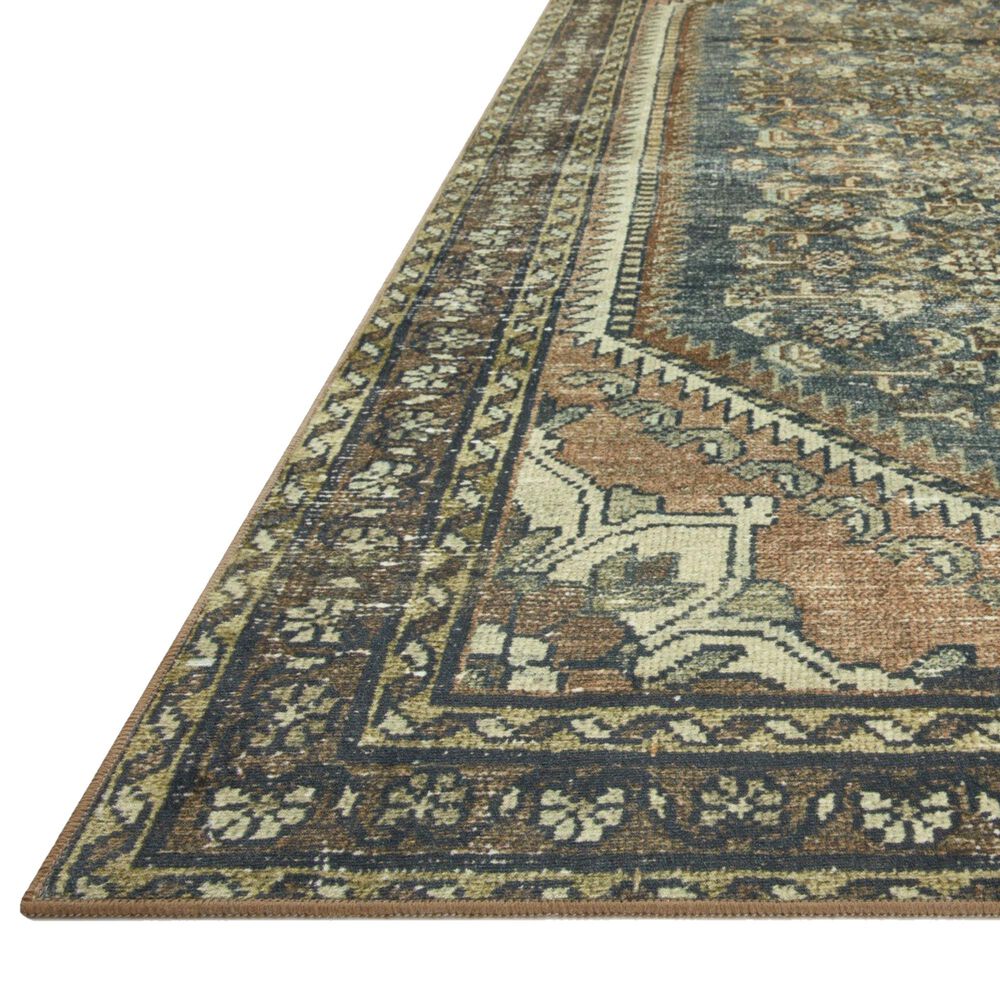 Magnolia Home Banks 2&#39;3&quot; x 3&#39;9&quot; Denim and Clay Area Rug, , large