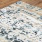 RIZZY Elite 10" x 13" Light Gray and Brown Area Rug, , large