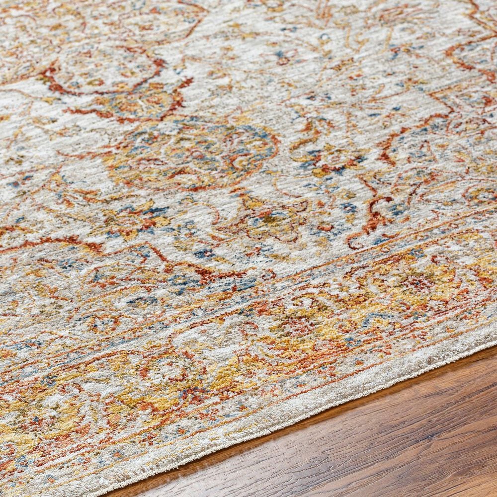 Surya Mona Lisa 12&#39; x 15&#39; Tan, Mustard, Brick Red, Sage, Dark Blue, Olive and Burgundy Area Rug, , large