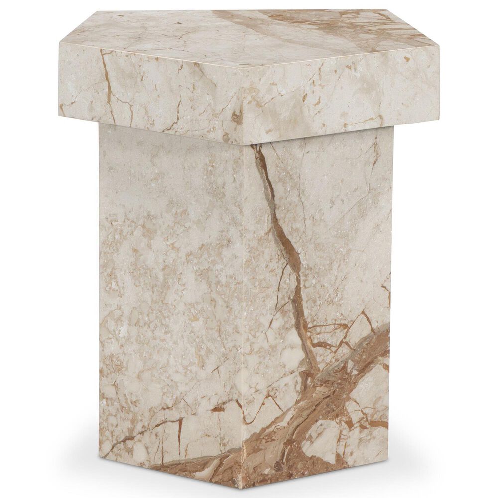Four Hands Brando End Table in Desert Taupe, , large