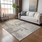 Dalyn Rug Company Nouveau NV8 10" x 14" Linen Indoor/Outdoor Area Rug, , large