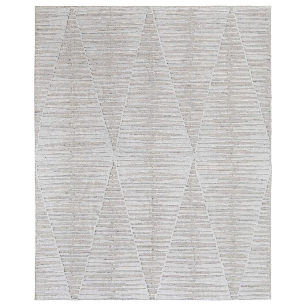 Feizy Elias 8" x 10" Ivory and Gray Area Rug, , large