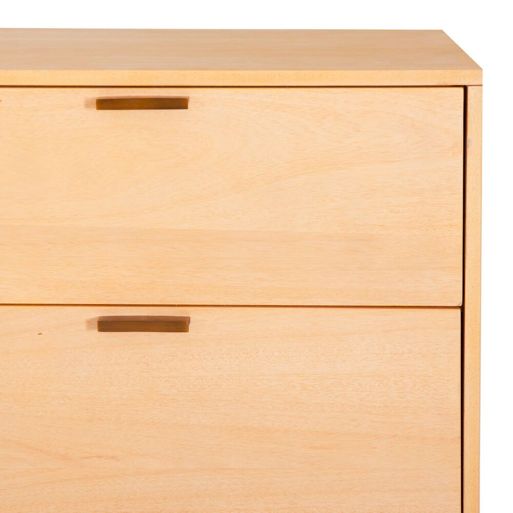 Linon Home Decor Reid 6-Drawer Dresser in Natural, , large
