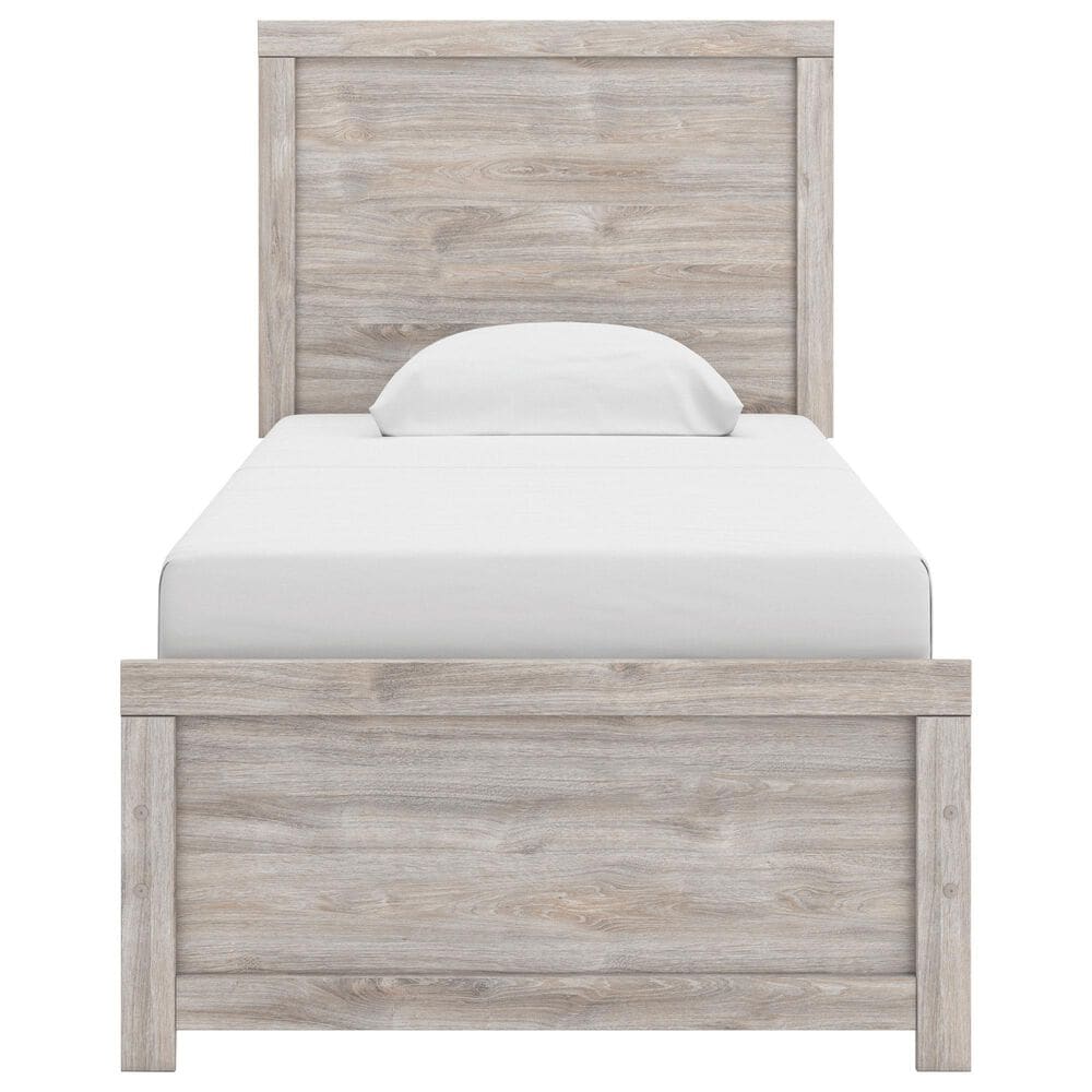 Ashley Broachmyn 4 Piece Twin Bedroom Set in Light Gray, , large