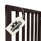Timberlake Petmaker 4 Panel Straight Top Folding Fence in Brown, , large