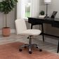 Linon Home Decor Stratton Office Chair in Off White, , large