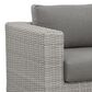 Steve Silver Co. Blakley Patio Lounge Chair in Dark Gray, , large