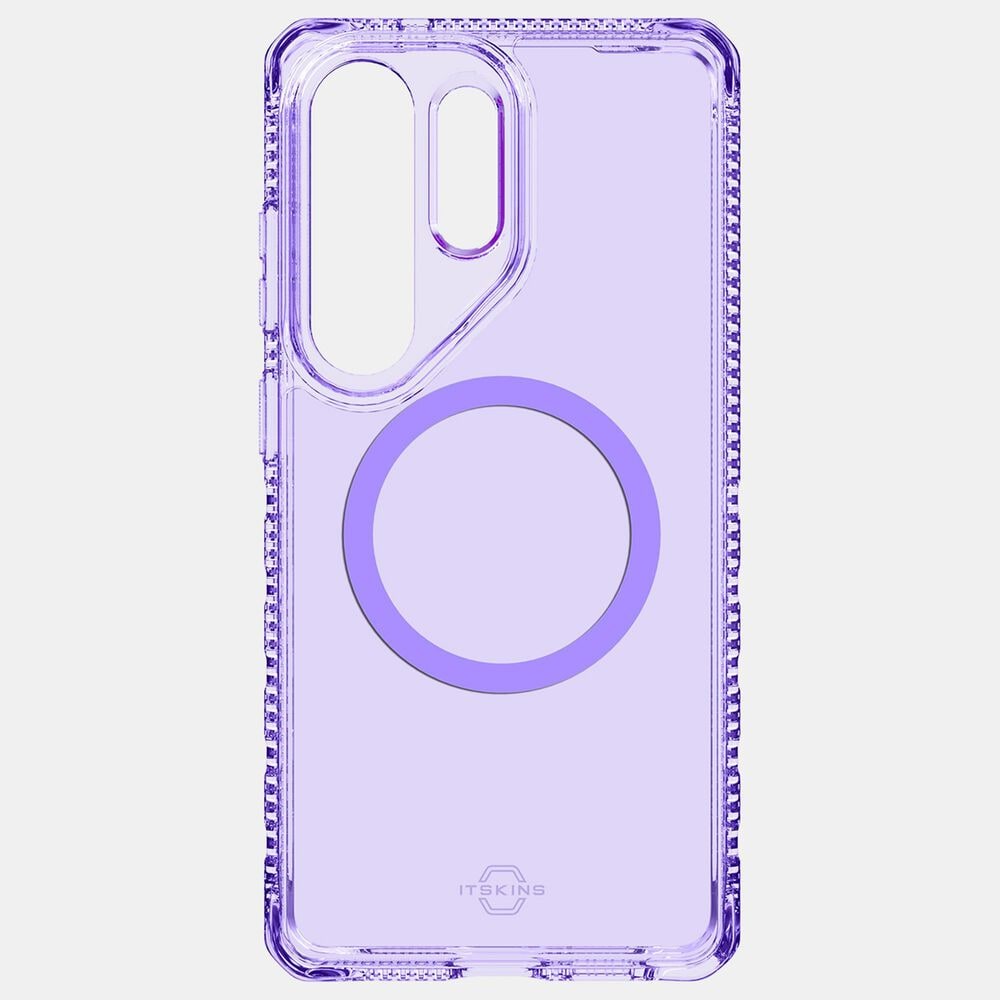 ITSkins Hybrid_R Clear MagSafe Case for Samsung Galaxy S26 Ultra - Clear, , large