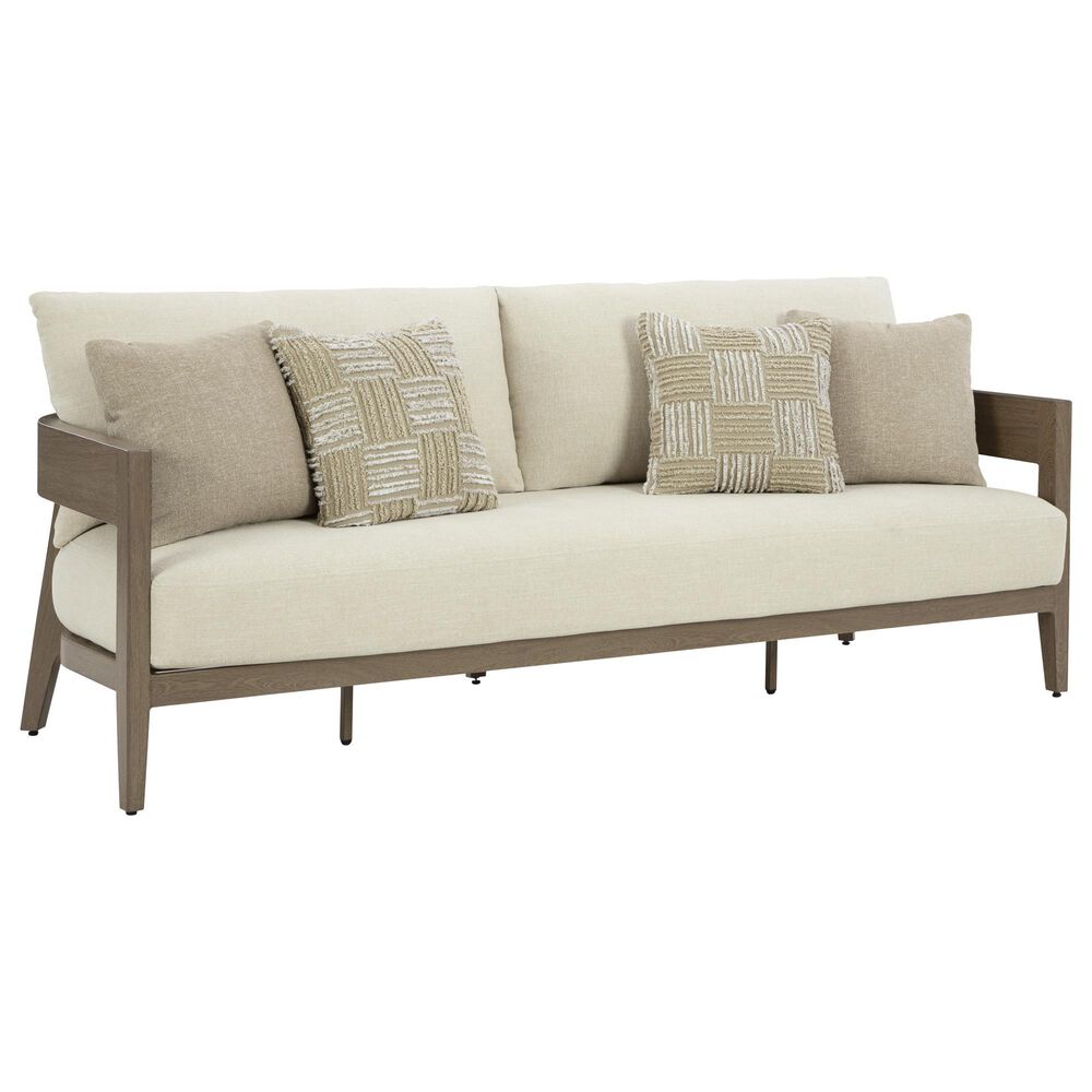 Ashley Serene 4-Piece Patio Conversation Set in White, , large