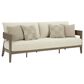 Ashley Serene 4-Piece Patio Conversation Set in White, , large